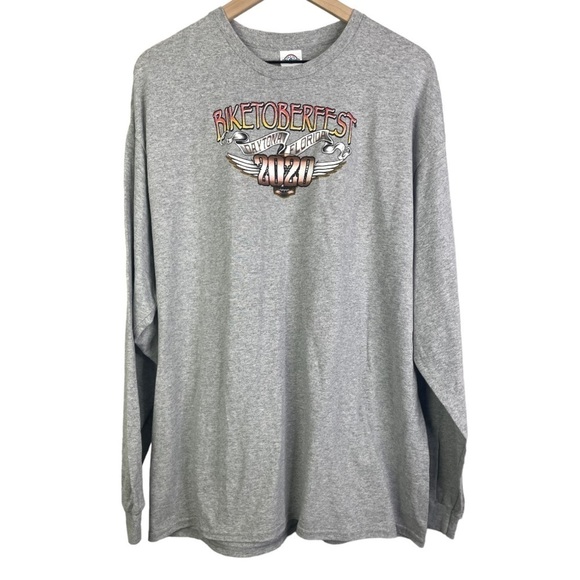 Delta Pro Weight Biketoberfest Daytona Florida 2020 Long Sleeve T-shirt - Picture 1 of 5